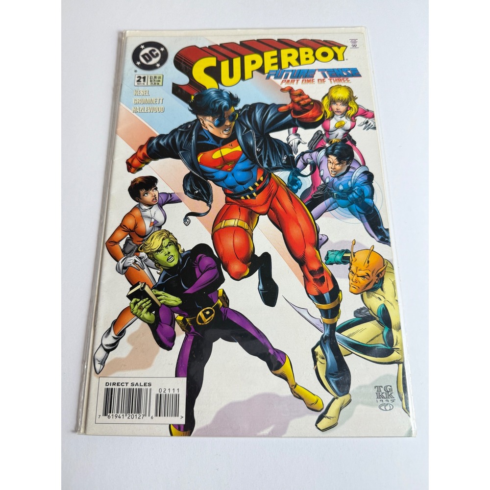 DC Comics Superboy 21 Future Tense Part 1 Nov 1995 Tom Grummett Karl Kesel